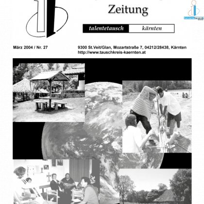 Marktzeitung von März 2004 (Talentetausch Kärnten)