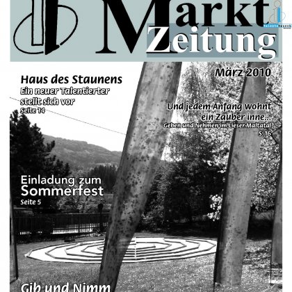 Marktzeitung von März 2010 (Talentetausch Kärnten)