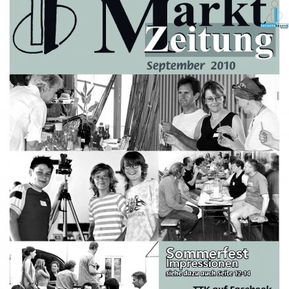 Marktzeitung von September 2010 (Talentetausch Kärnten)