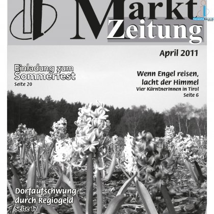 Marktzeitung von April 2011 (Talentetausch Kärnten)