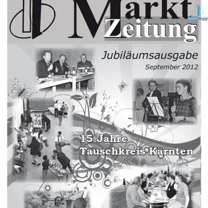 Jubiläumszeitung von September 2012 (Talentetausch Kärnten)