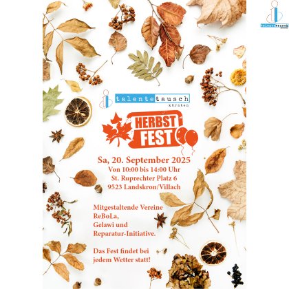 Herbstfest 2025 (Talentetausch Kärnten)