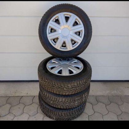  4 Stk. Winterräder, 185/65R15 Winterreifen auf (Talentetausch Kärnten)