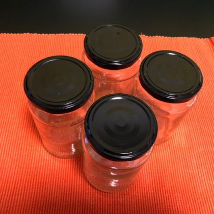 Einmachgläser in verschiedenen Designs und Größen Schraubglas, Einkochen (Talentetausch Kärnten)