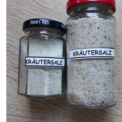 Kräutersalz aus getrockneten Biokräutern - Kräutersalz (Talentetausch Kärnten)