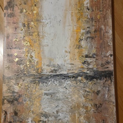 Kunst, Malerei, Kreativität, Kreatives – Acrylmalerei abstrakt (Talentetausch Kärnten)