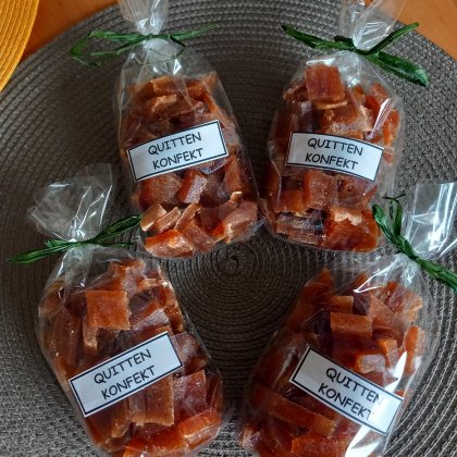 Süsses aus Quitten Quittenkonfekt (Talentetausch Kärnten)